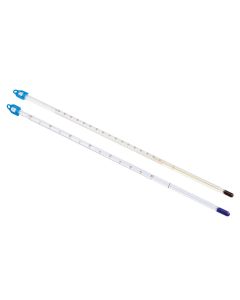 Thermometer Lo-Tox 305mm -10/50 x 0.5°C Blue Fill [1108]