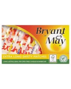 Safety Matches Extra Long Box of 50 Matches [5359]