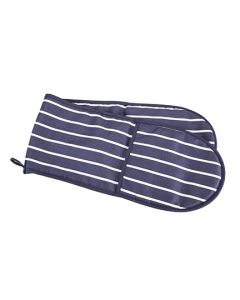 Double Oven Gloves Navy/white Pack of 10 [977115]