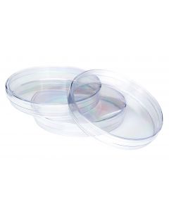 Petri Dishes Polystyrene Triple Vent Pk of 10 x 55mm Dia [80021]