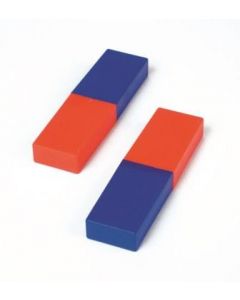 Plastic Cased Magnets Pair 80 x 22 x 10mm [2285]
