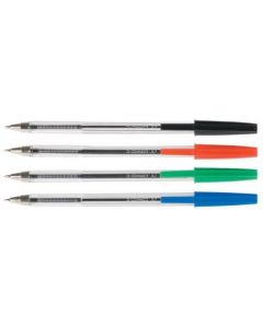 Q-Connect Ball Point Pen Medium Pack of 20 Blue [3046]