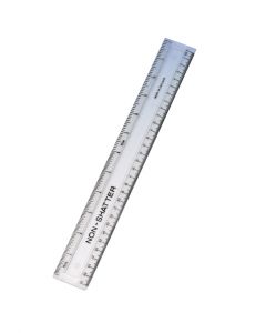 Rulers - Clear Plastic 300mm Pack of 10 [2195]