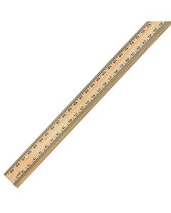 Ruler Premium Hardwood 1 Metre Length in cm's [0896]