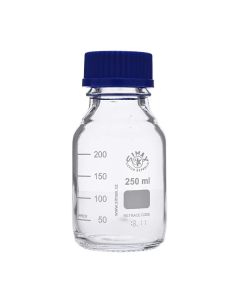 Simax Reagent Bottle + Cap & Pouring Ring 250ml [8401]