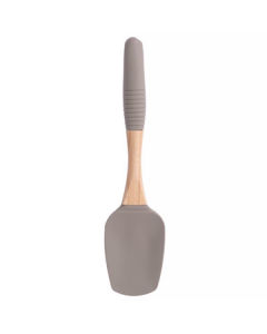 Spoon Spatula Silicone with Wooden Handle 25cm [780557]