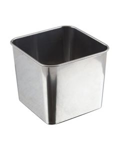 Stainless Steel Square Tub 8 x 8 x 6cm [778740]