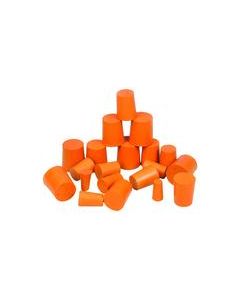 Rubber Stoppers/Rubber Bungs Solid Pk 10 Bottom 21mm [1188]