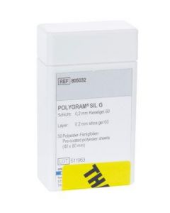 Chromatography Plates Pack of 50 - 4 x 8cm [1470]