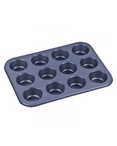 Muffin Tin 12 Cup 26cm x 18cm x 3cm Pack of 6 [97545]