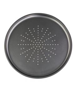 Pizza Pan, Non Stick Perforated 32.5cm x 1.7cm Pk of 4  [977026]