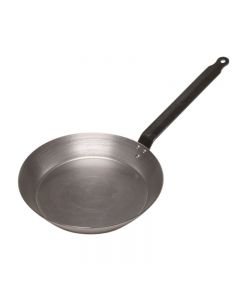Genware Black Iron Frypan (Frying Pan) 8"/200mm [777797]