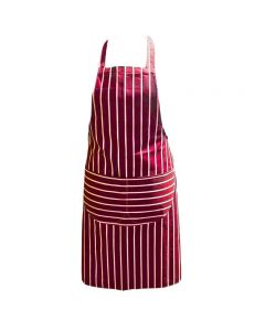 Large Red Apron Pack of 10 with Split Pocket [9780593]