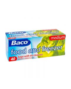 Food/Freezer Bags, 200 on a Roll 22.5 x 35cm [77001]