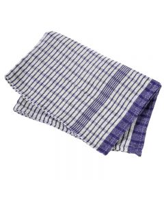 Wonderdry Tea Towels Pack of 10 Blue Check [7163]