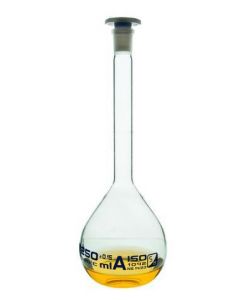 Glassco Volumetric Flask Class A 500ml [8010)