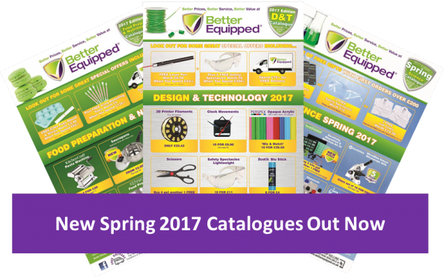 New Spring 2017 Catalogues Out Now!